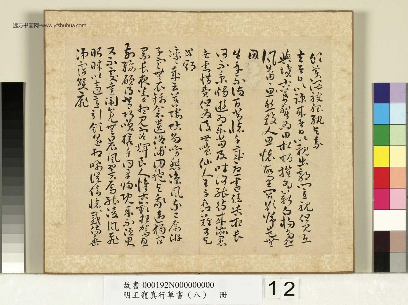 真行草书（八）册 (12)