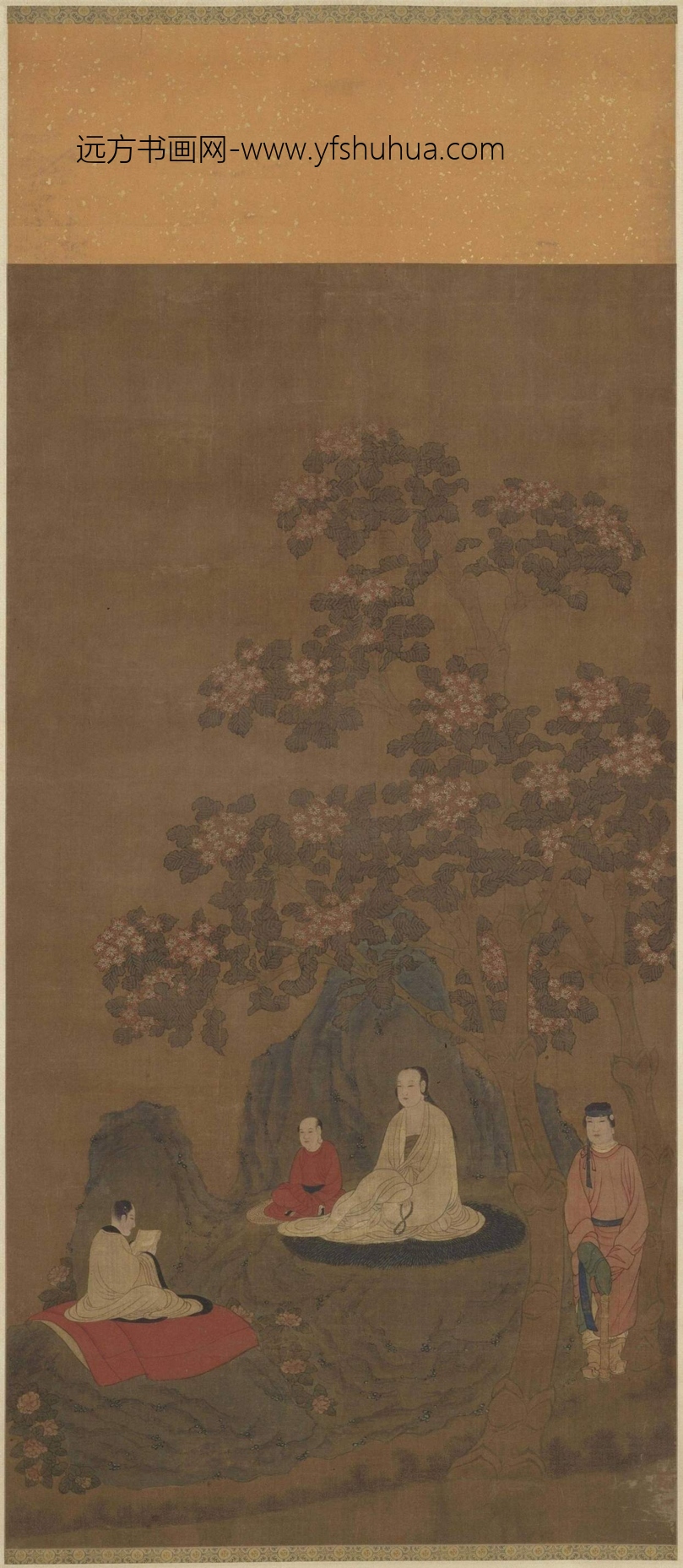 菩萨像轴（1开）-0