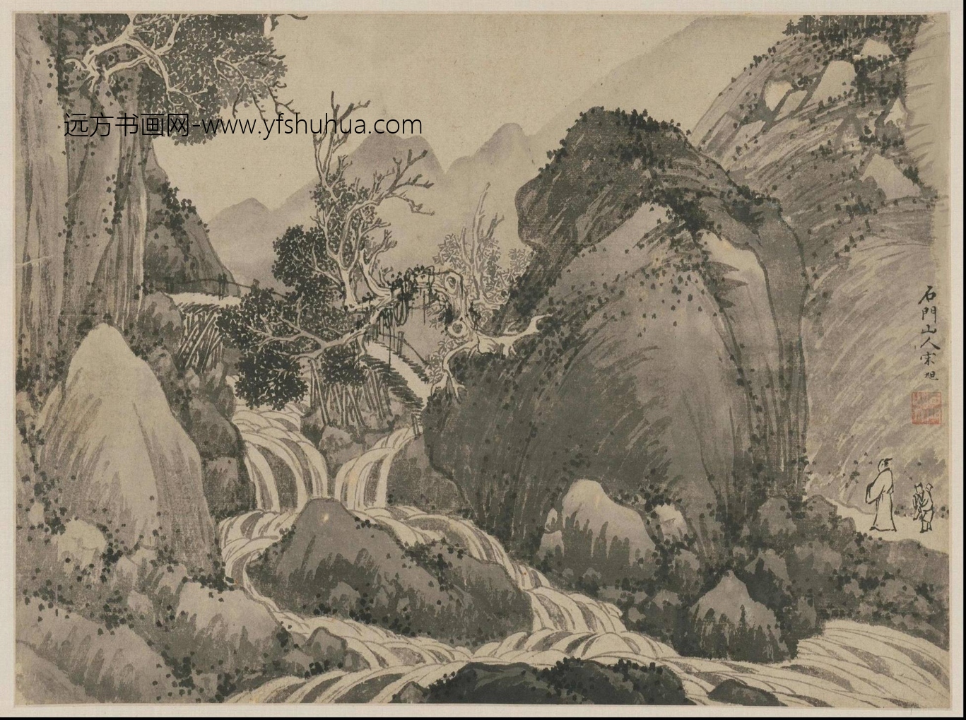 SS-明代-宋旭-山水册- (3) SS-明代-宋旭-山水册- (3)
