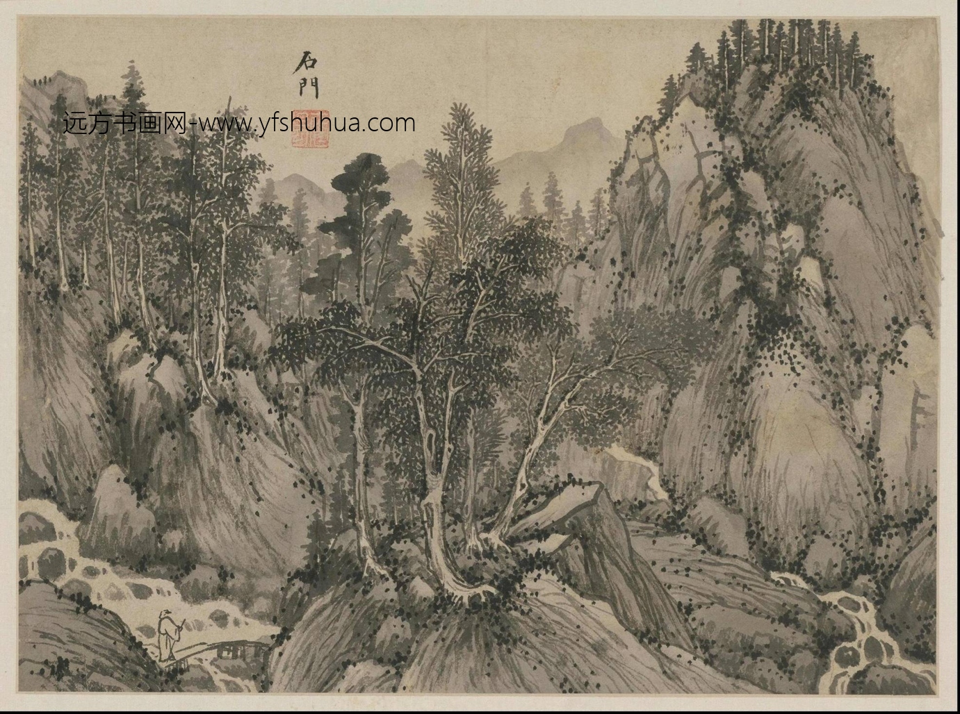 SS-明代-宋旭-山水册- (6) SS-明代-宋旭-山水册- (6)