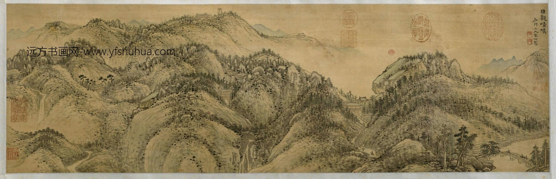 五岳图卷（6开）-0