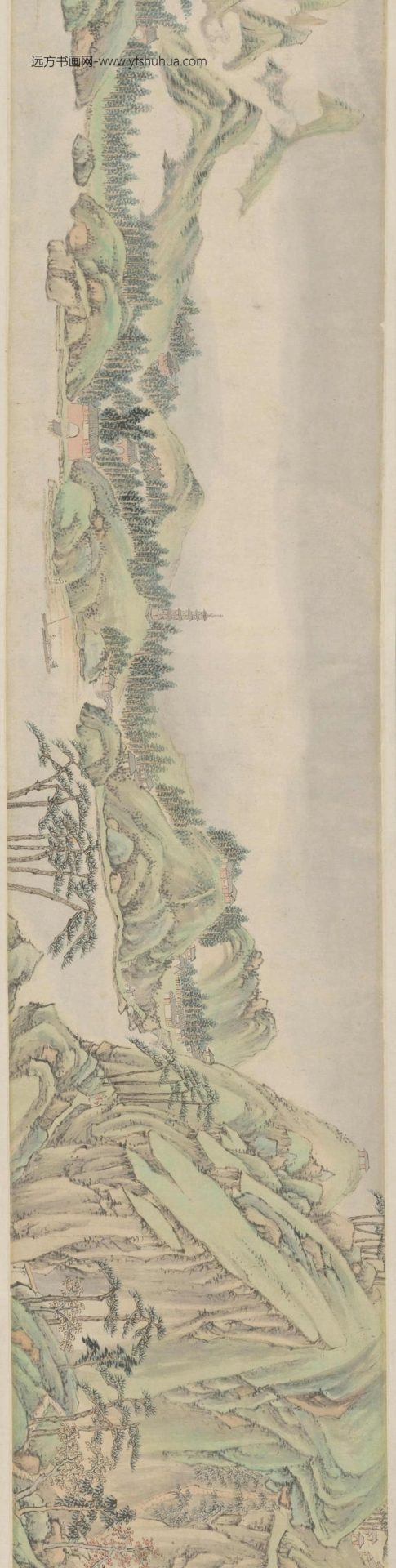 仿古山水图屏_4 仿古山水图屏_4