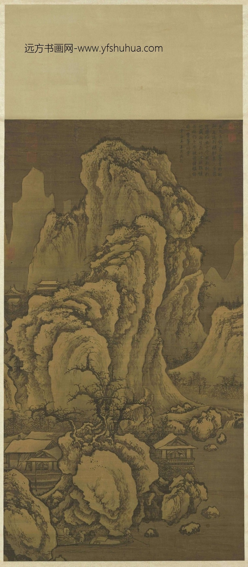 元_刘贯道_积雪图