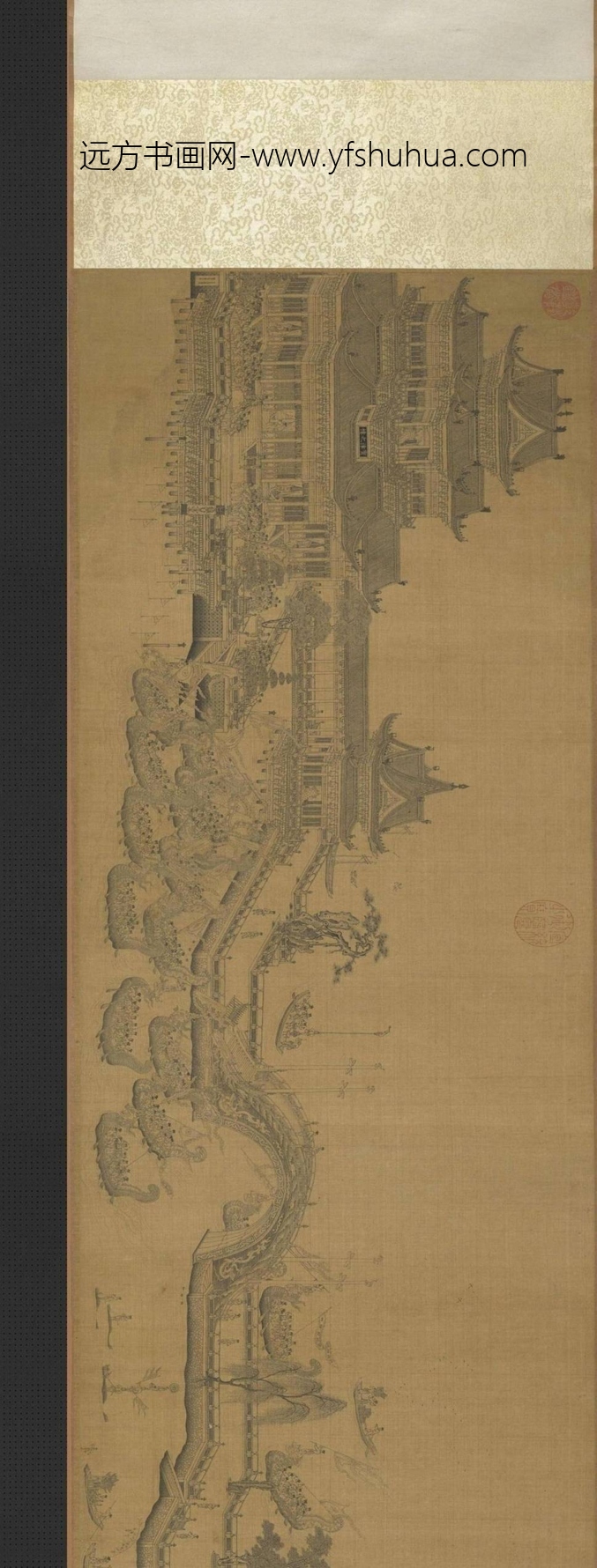 元_王振鹏_宝津竞渡图_0 元_王振鹏_宝津竞渡图_0
