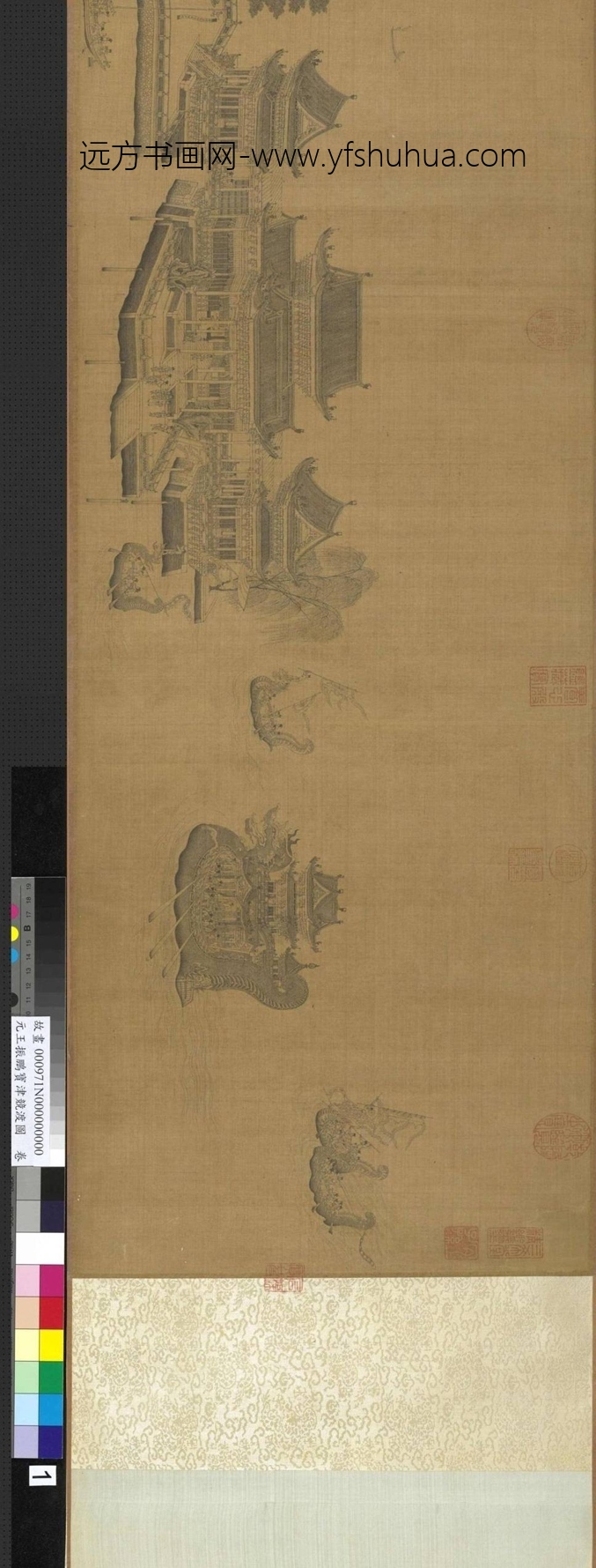 元_王振鹏_宝津竞渡图_1 元_王振鹏_宝津竞渡图_1