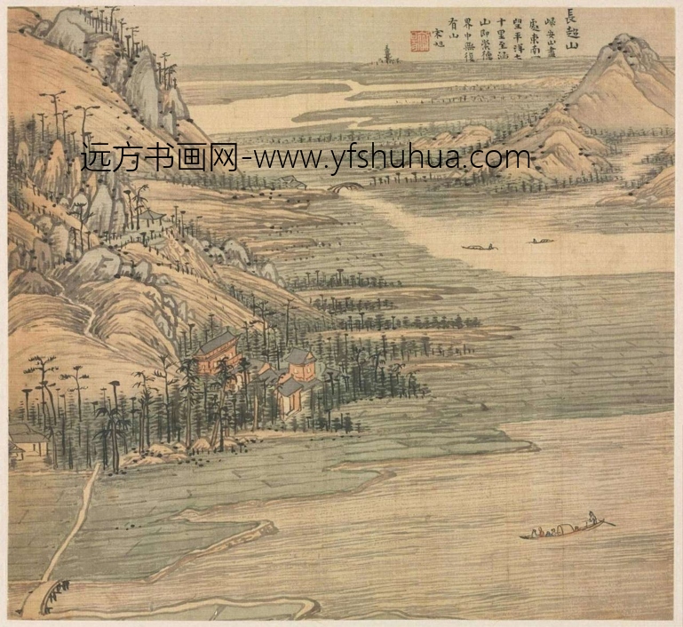 明_宋旭_湖州十八景图_8 明_宋旭_湖州十八景图_8