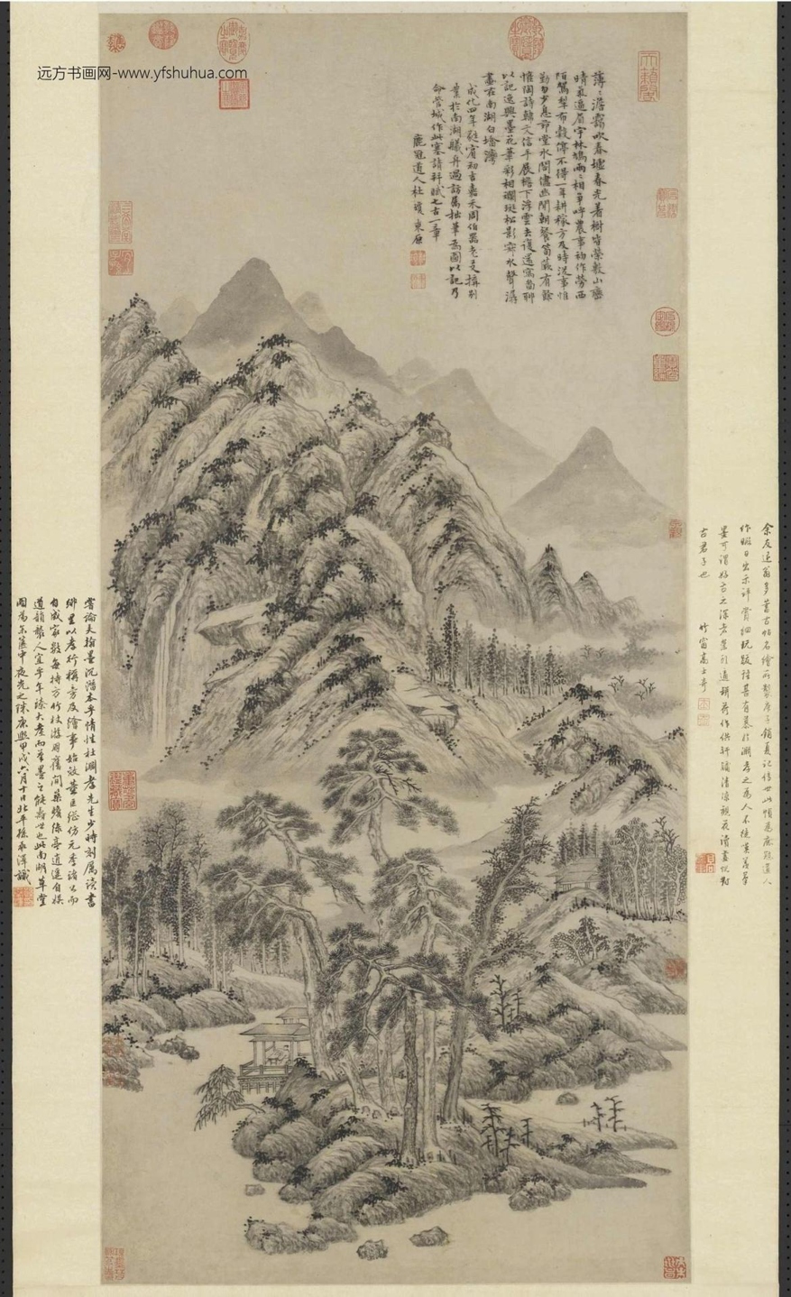 明_杜琼_南湖草堂图