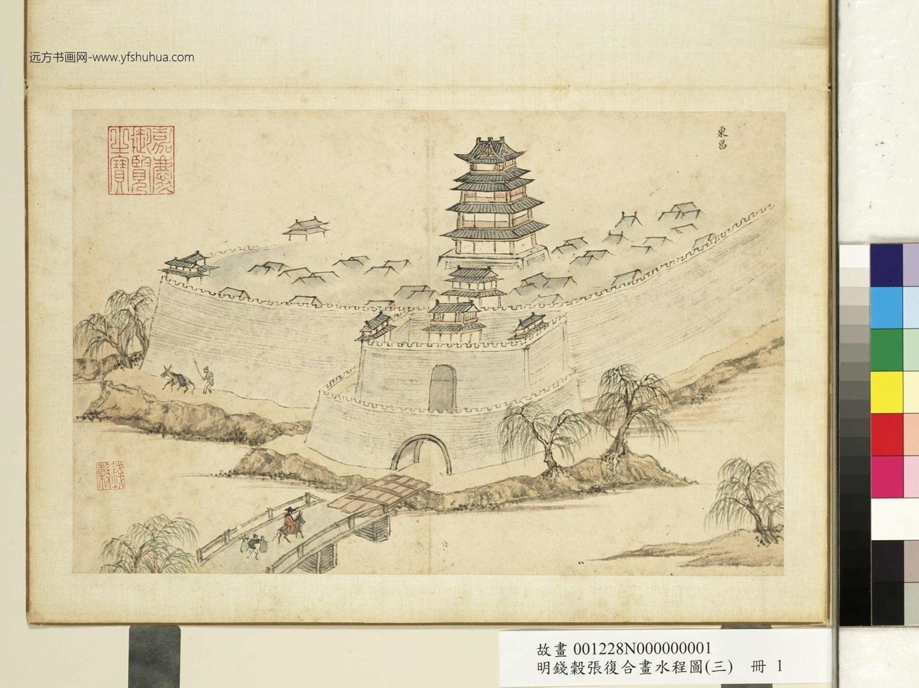 明_钱穀_钱穀张复合画水程图（三）册_ (1)