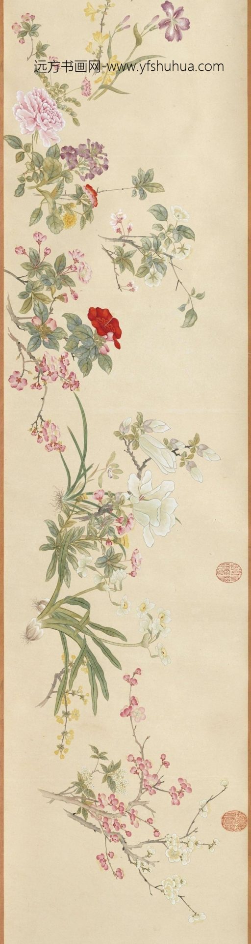 清_汪承霈_春祺集锦图_4 清_汪承霈_春祺集锦图_4