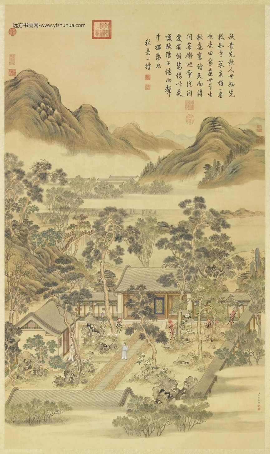 清_沈源_十二禁御图之夷则清商图