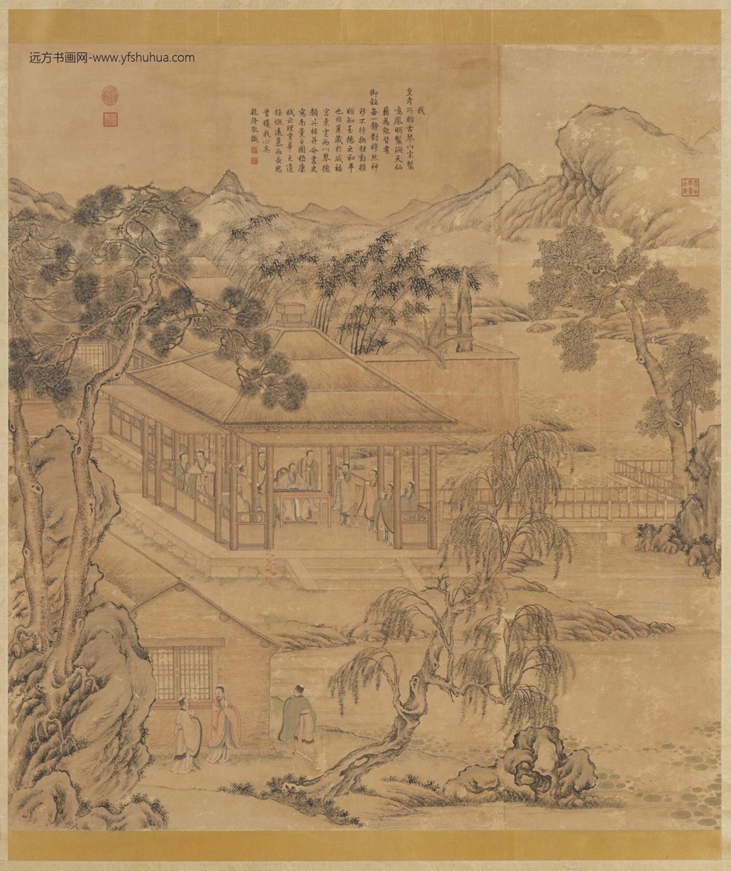 清_沈源_琴德簃图