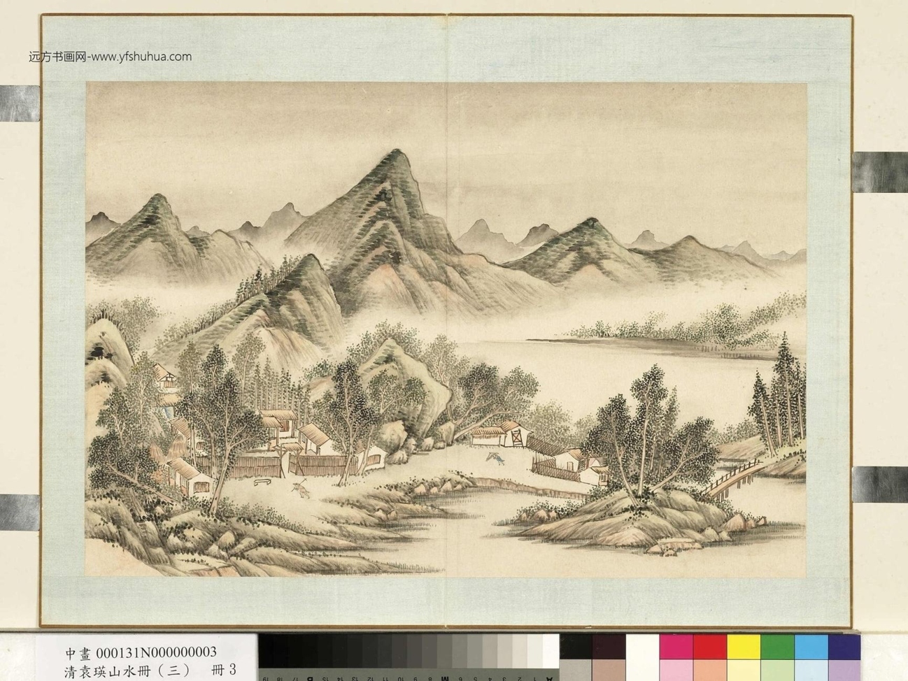 清_袁瑛_山水（三）册_ (4)