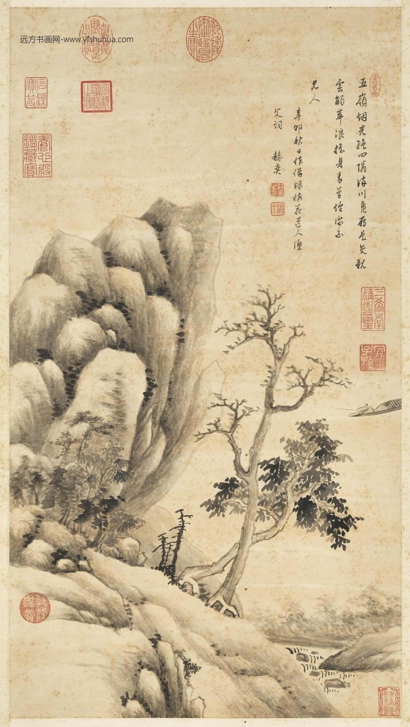 清_赫奕_渔父词图