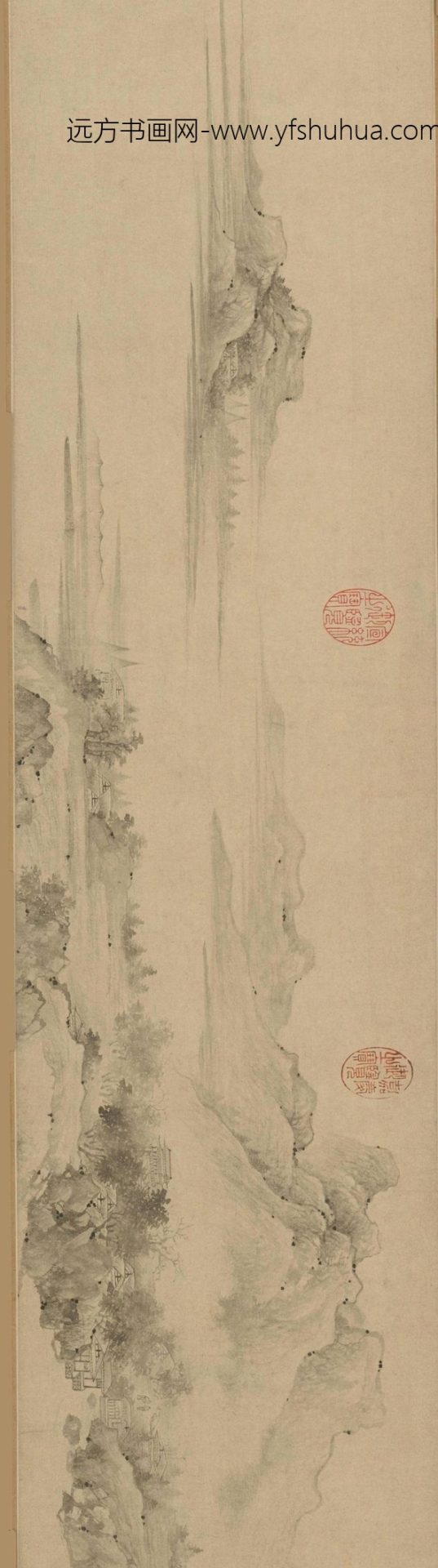 王绂、陈叔起合作潇湘秋意图卷_6 王绂、陈叔起合作潇湘秋意图卷_6