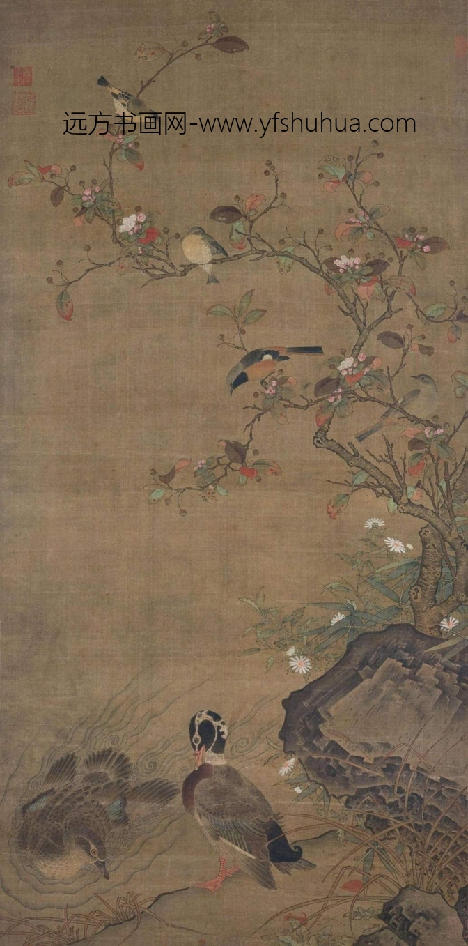 秋水凫鹥图