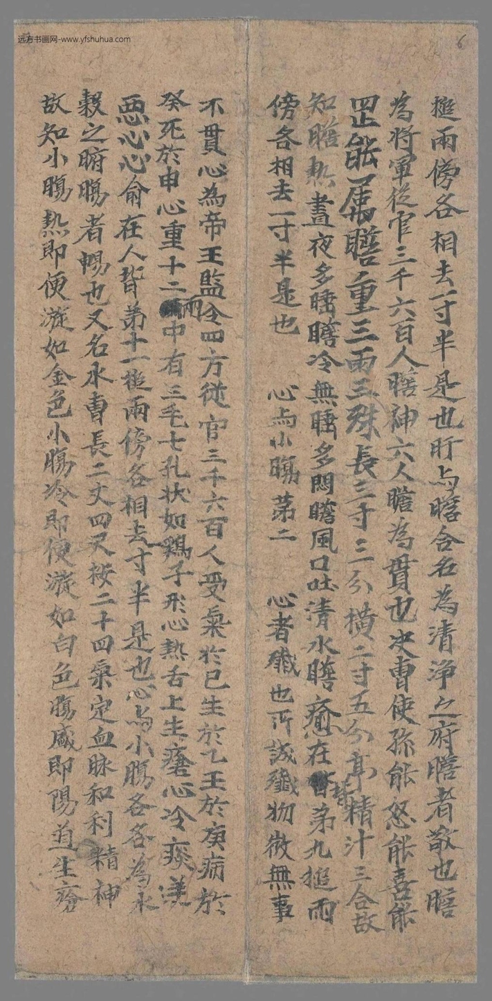 不详_佚名_明堂五藏论壹卷（原题）手稿_4