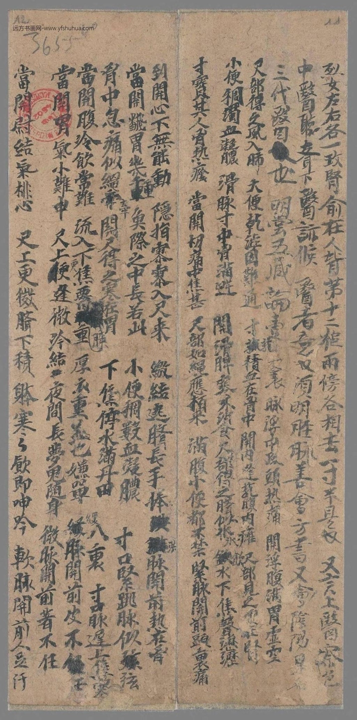 不详_佚名_明堂五藏论壹卷（原题）手稿_7