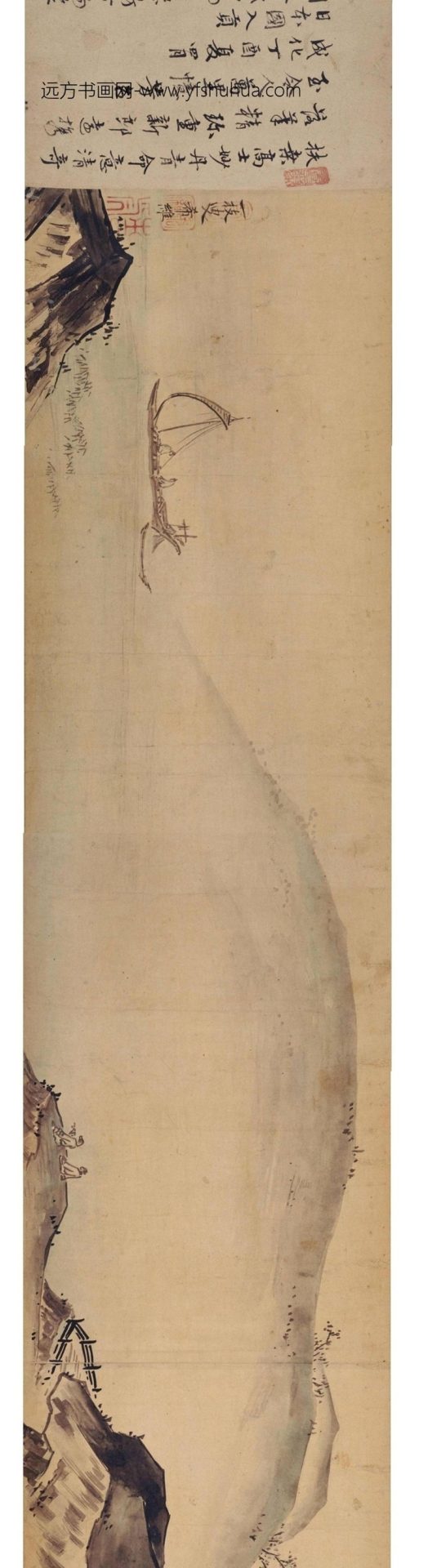 日本_佚名_山水图卷纸本_0 日本_佚名_山水图卷纸本_0