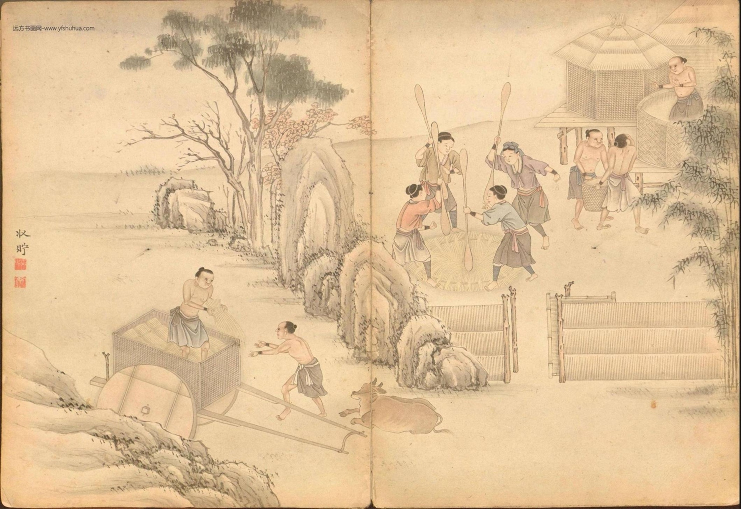 明_佚名_台湾番社风俗图册_4 明_佚名_台湾番社风俗图册_4