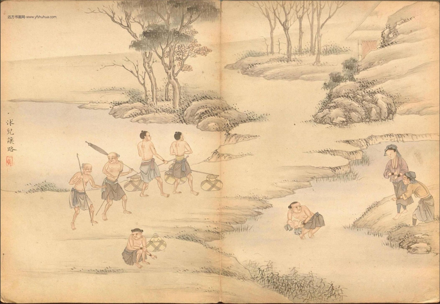 明_佚名_台湾番社风俗图册_6 明_佚名_台湾番社风俗图册_6