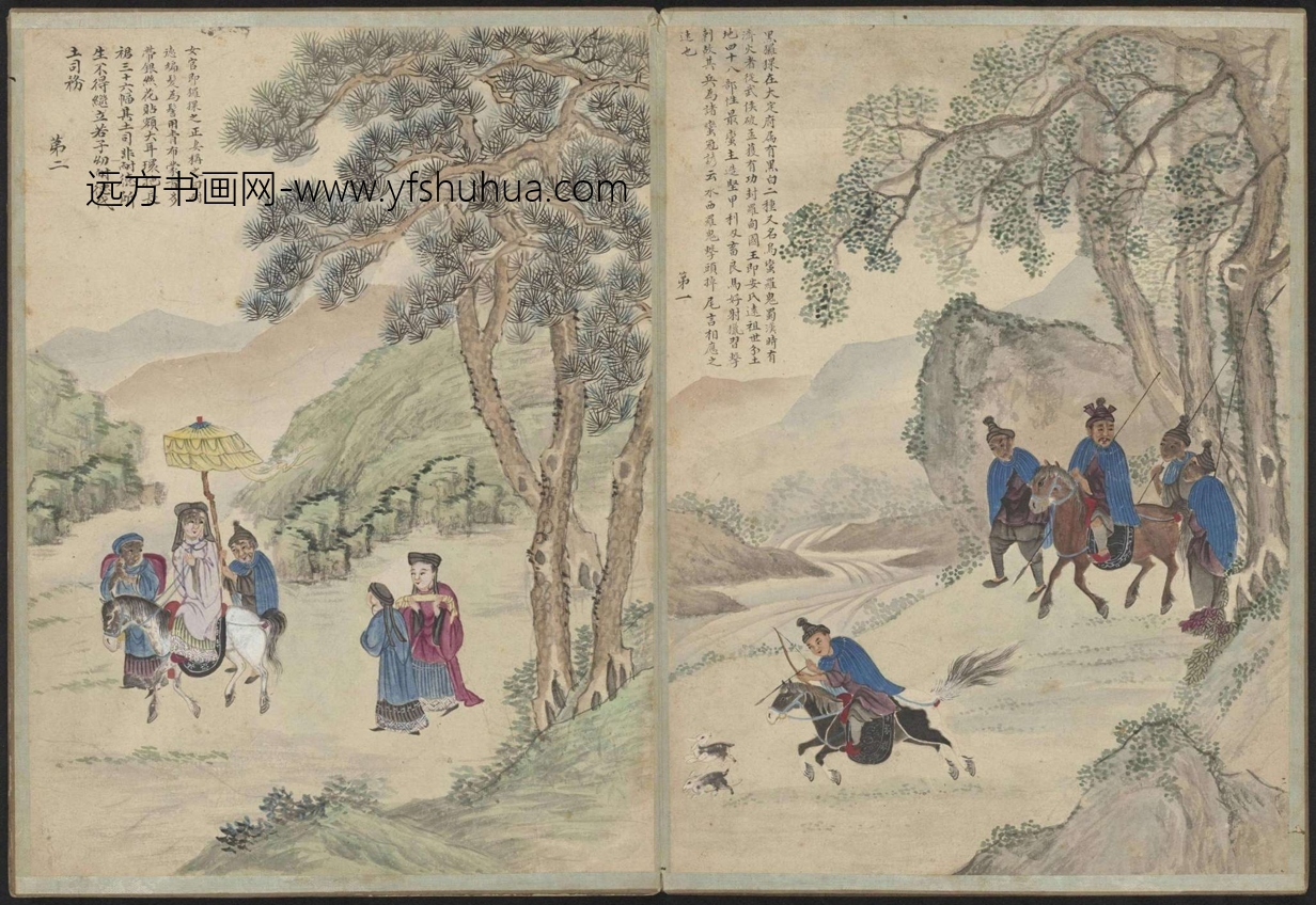 清_佚名_少数民族生活习俗画册-1_18 清_佚名_少数民族生活习俗画册-1_18