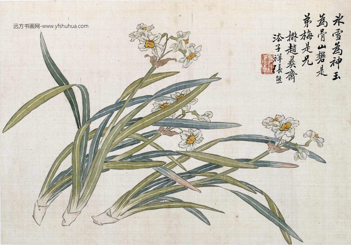 清_张熊_花卉册-画册_3 清_张熊_花卉册-画册_3