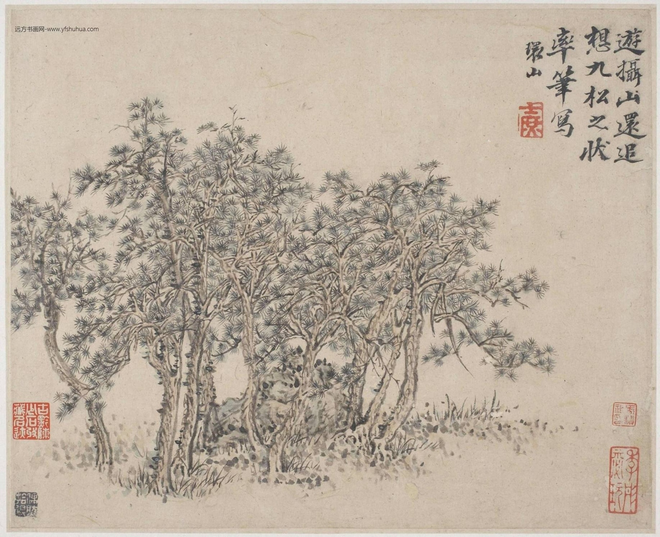 清_方士庶_杂画册_1
