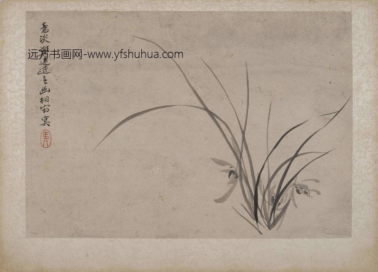 清_陈撰_花卉册_9 清_陈撰_花卉册_9