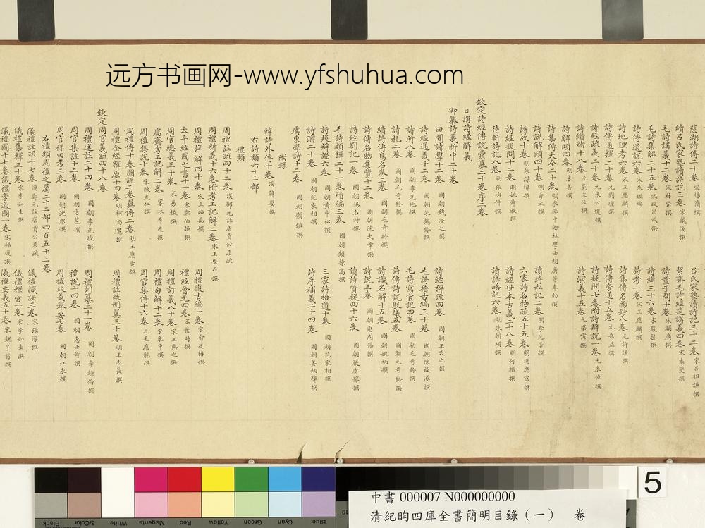 清纪昀钦定四库全书简明目录（经部）卷_