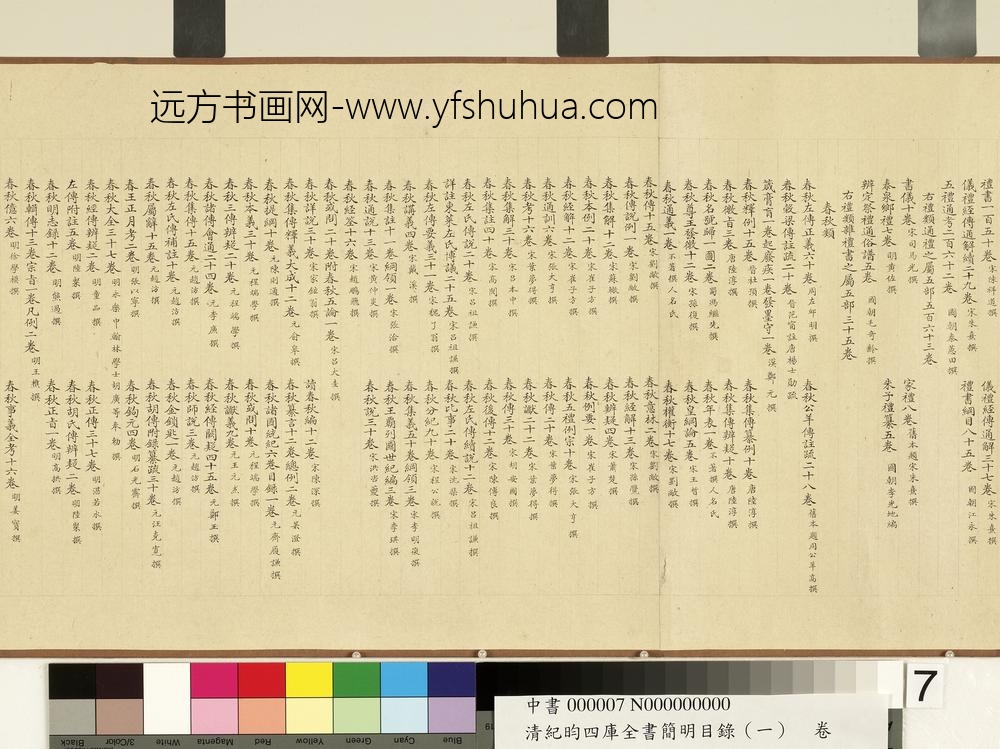 清纪昀钦定四库全书简明目录（经部）卷_