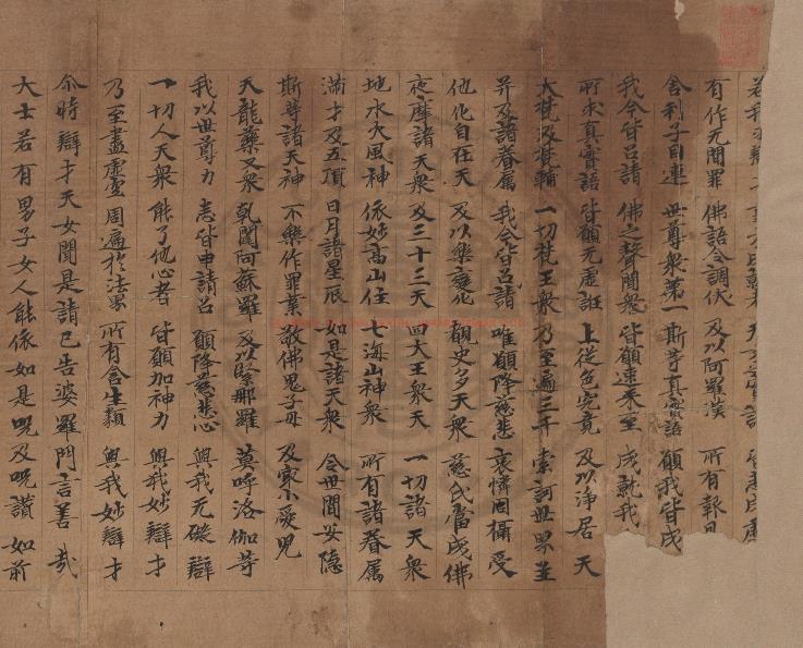 05587-金光明最勝王經_(唐)釋義淨譯_唐人寫卷子本0