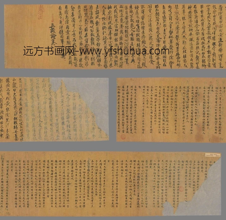 不详_佚名_纸背五藏论一卷（原题）手稿