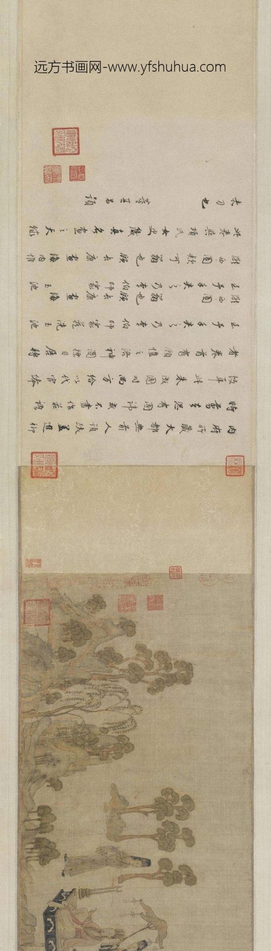 南宋_佚名_摹顾恺之洛神赋图_1 南宋_佚名_摹顾恺之洛神赋图_1