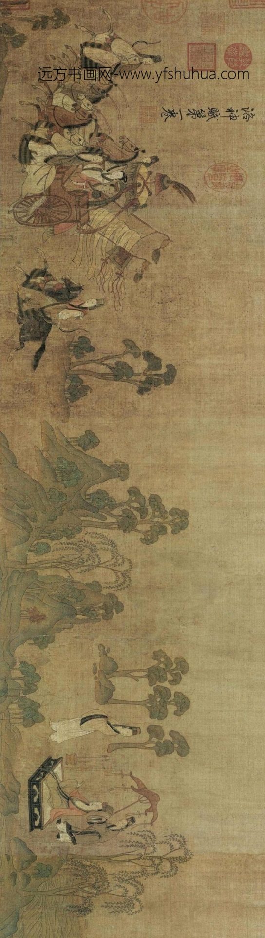 宋_佚名_摹顾恺之洛神赋图画心（第一卷）_0