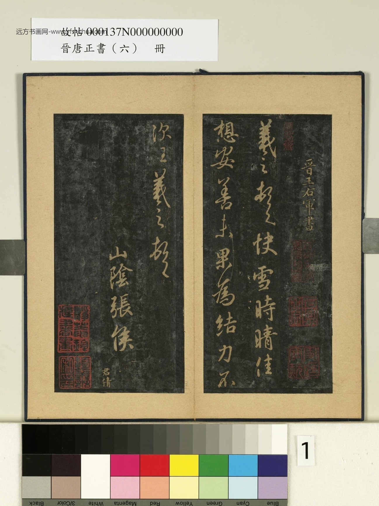 晋唐正书（六）册- (1)