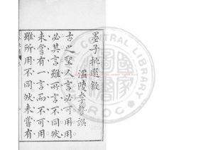 08047-墨子批選_(周)墨翟撰_(周)墨翟舊題_明刊本0 08047-墨子批選_(周)墨翟撰_(周)墨翟舊題_明刊本0