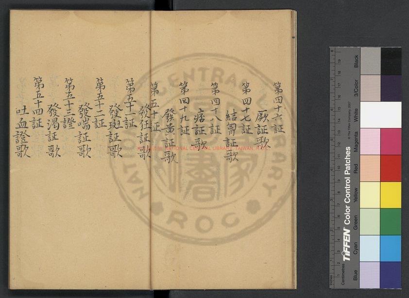 09676-傷寒百證歌_(宋)許叔微撰_影鈔元刊本1 09676-傷寒百證歌_(宋)許叔微撰_影鈔元刊本1