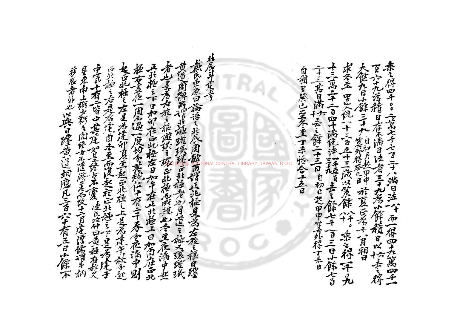 11140-算小學_(清)張序均撰_清咸豐戊午(八年_1858)潘道根手鈔本1 11140-算小學_(清)張序均撰_清咸豐戊午(八年_1858)潘道根手鈔本1