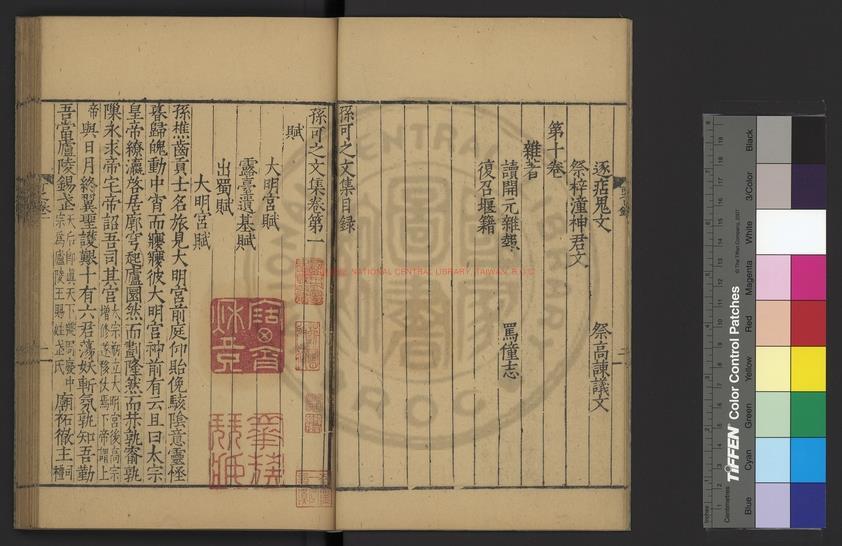 11203-孫可之文集_(唐)孫樵撰_明正德丁丑(十二年_1517)震澤王鏊刊本1 11203-孫可之文集_(唐)孫樵撰_明正德丁丑(十二年_1517)震澤王鏊刊本1