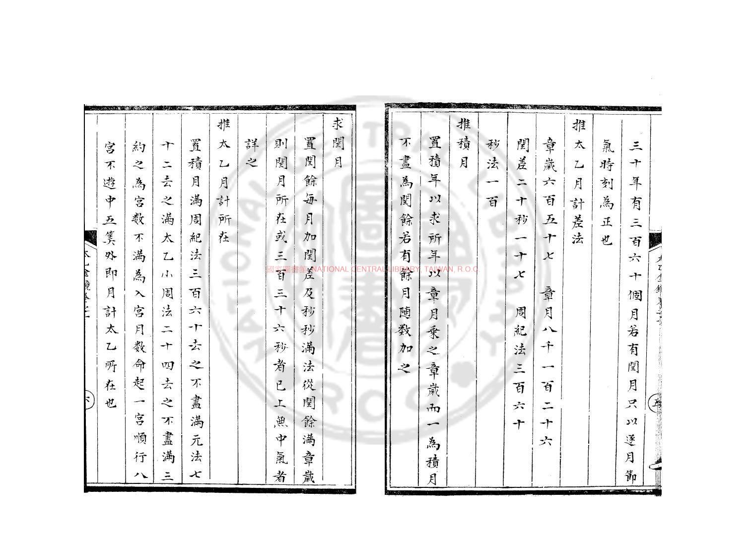 11364-太乙金鏡式經_(唐)王希明撰_明鈔本1 11364-太乙金鏡式經_(唐)王希明撰_明鈔本1
