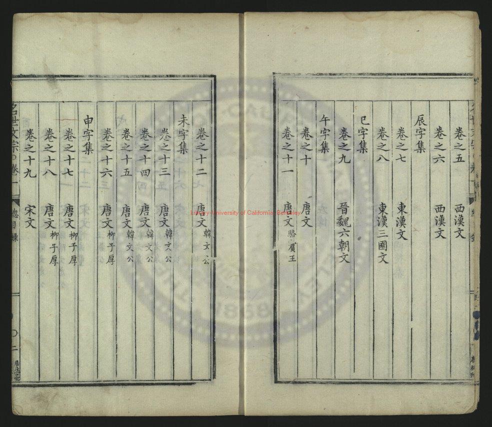 13554-新刊名世文宗_明（明）胡時化輯_明萬曆七年(1579)李充實刻本1