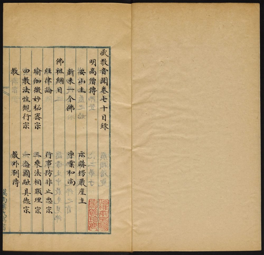 _藏教音闻_卷七十至七十二__ _藏教音闻_卷七十至七十二__