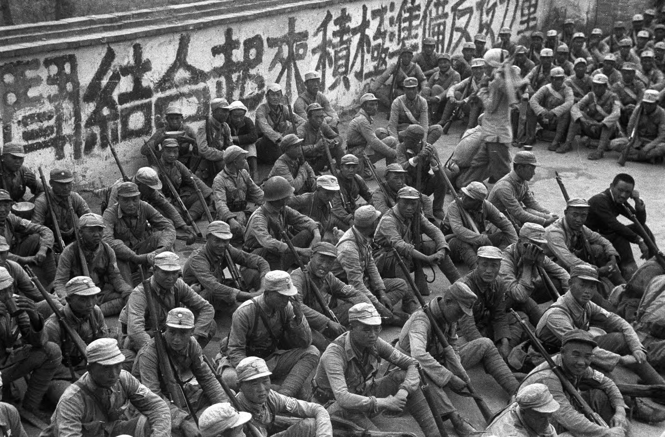 【JPG清晰版】._延安，八路军战士