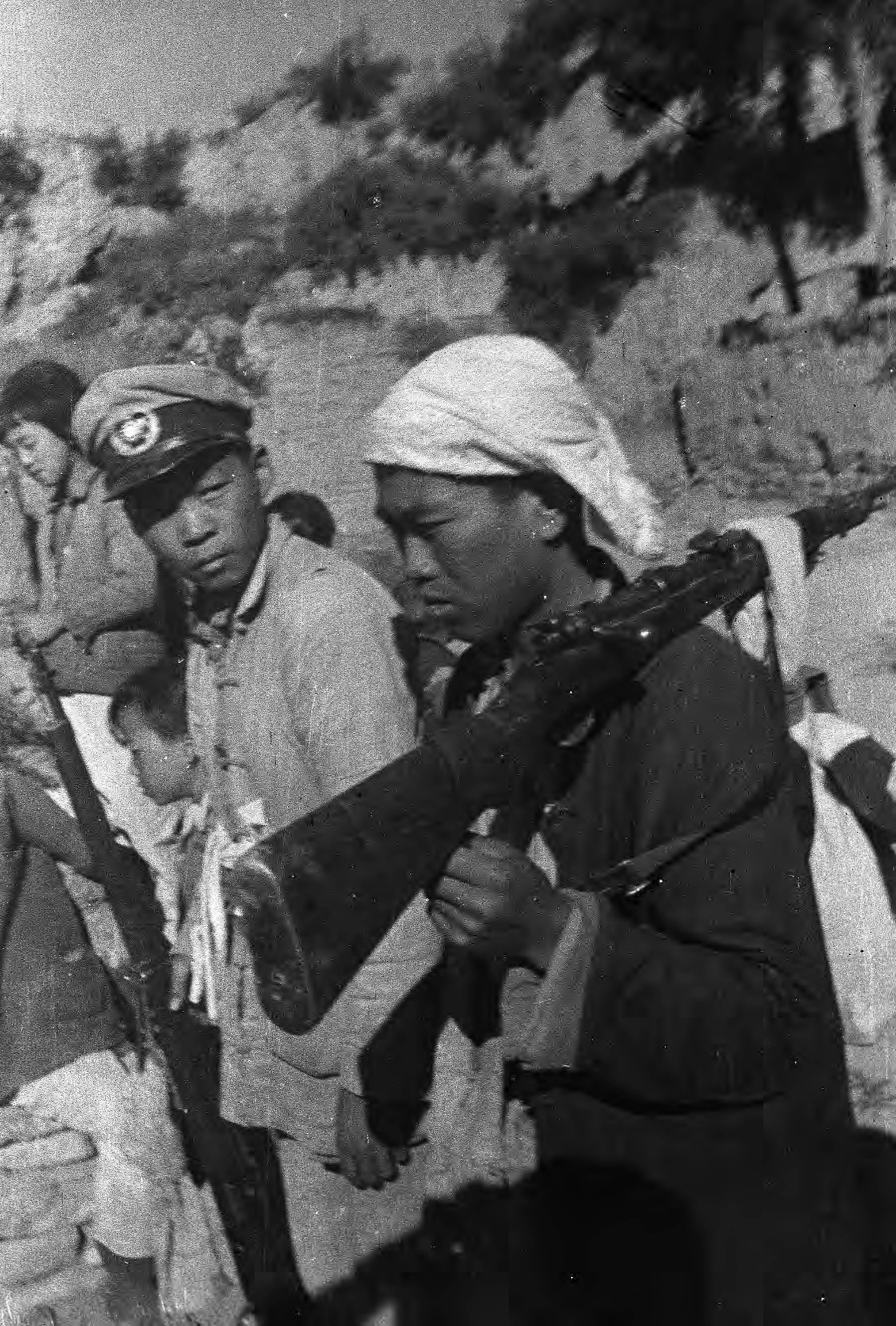 【JPG清晰版】._延安，武装人民民兵成员