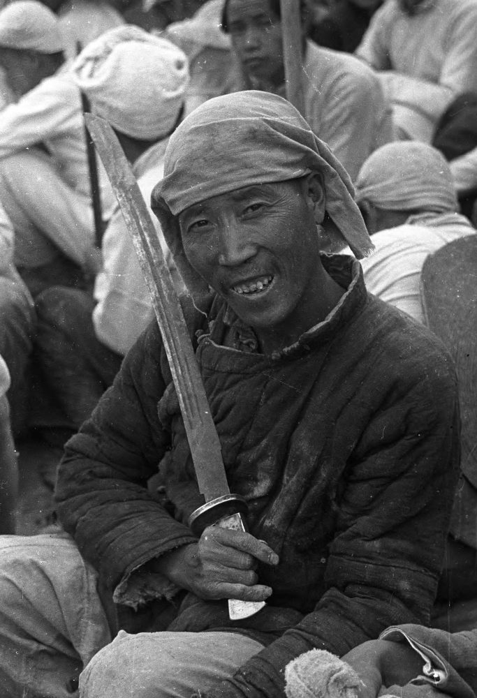 【JPG清晰版】._延安，人民民兵成员