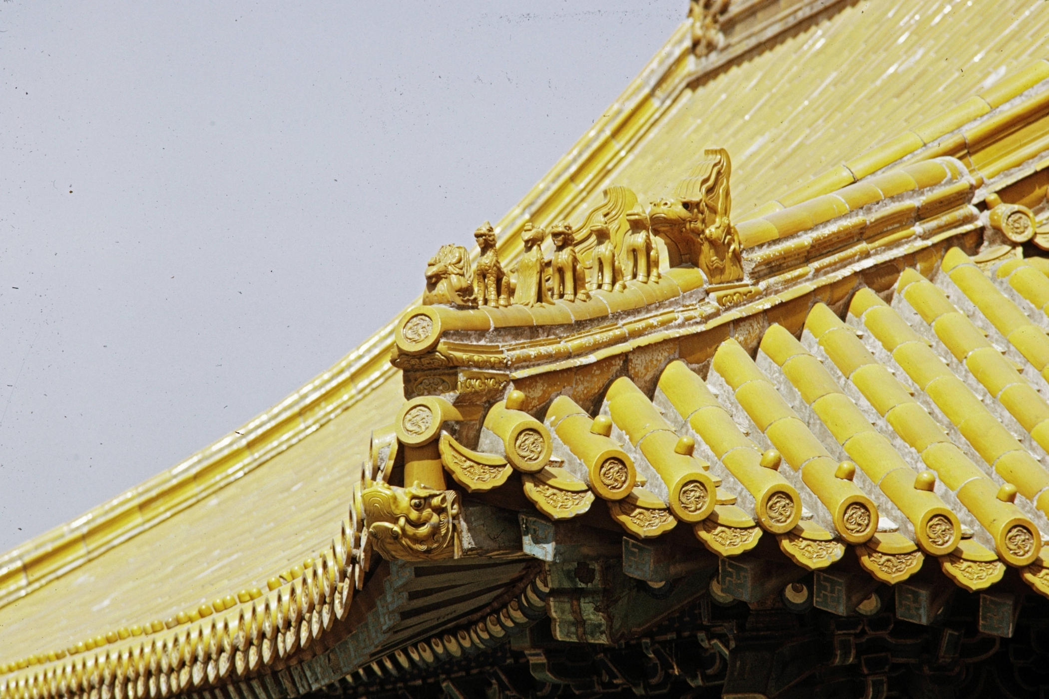 【JPG清晰版】._北京紫禁城建筑屋顶细节