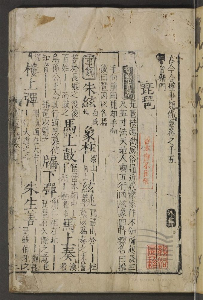 _古今合璧事類備要第四十五冊（外集卷十五至二十）__