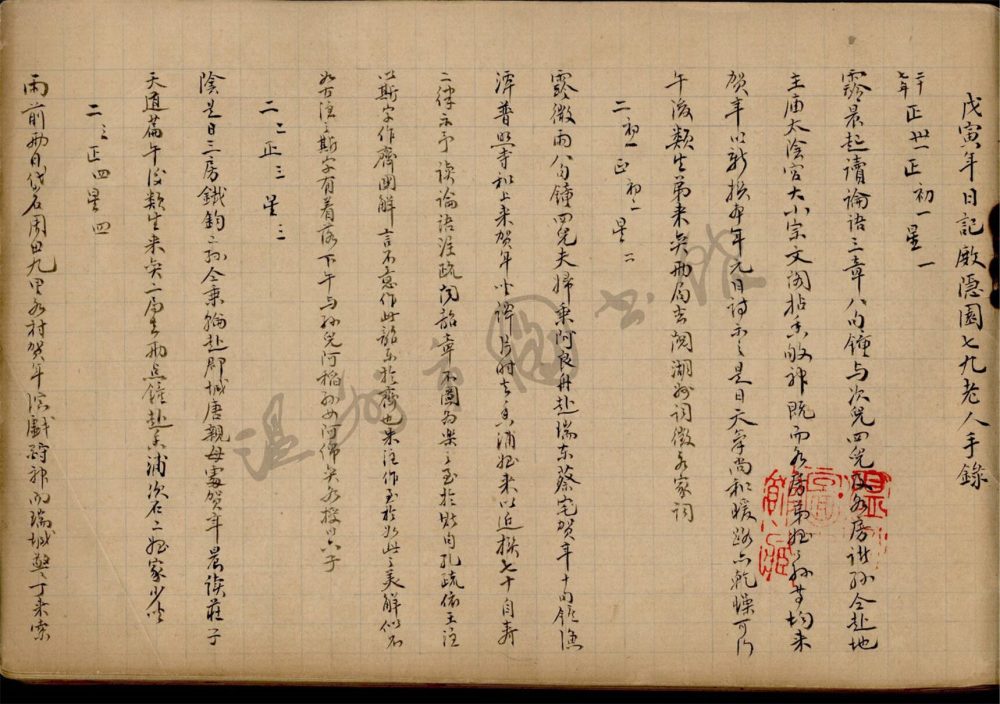 _真叟日記八十三冊__ _真叟日記八十三冊__