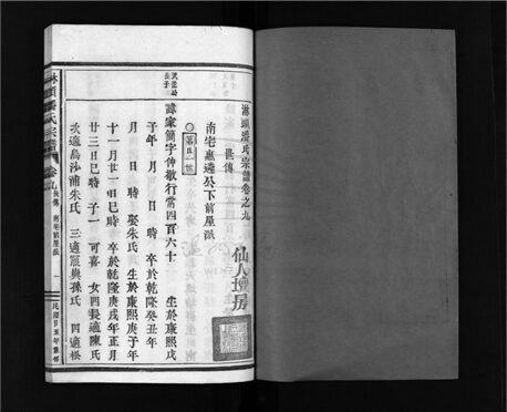 _[浙江溫嶺]重修淋頭潘氏宗譜二十六卷（第十一冊卷九）__