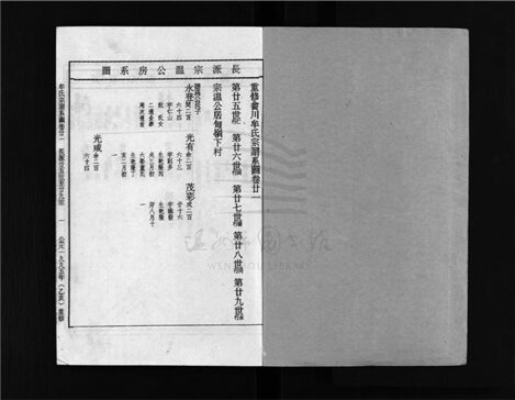 _[浙江樂清]重修牟氏宗譜四十六卷（第十四冊卷二十一、卷二十二）__